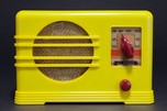 Canary Yellow Wilcox-Gay Radio A51 ’L’il Champ’ Plaskon